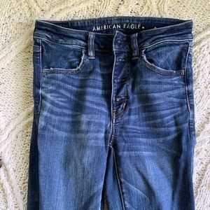High waisted American Eagle jeans